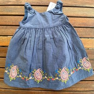 Janie and Jack infant girls 6-12 mos dress NWT